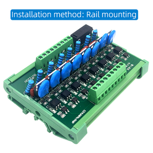 8 Channels Optocoupler Isolated IO Single Chip Microcomputer PLC AC Amplifier Board Output AC220V Silicon <strong>Controlled</strong> Rectifier - Product Image 4