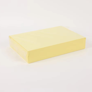 OEM高品质80gsm <span class=keywords><strong>A4</strong></span>黄色柔和彩色打印复印纸