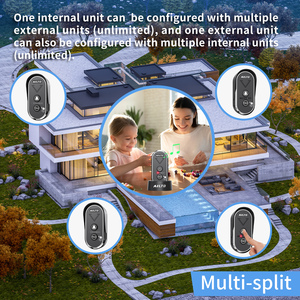 Sistema de intercomunicación de Audio bidireccional manos libres, intercomunicadores inalámbricos para el hogar, sistema de intercomunicación inalámbrico de negocios para el hogar - Product Image 3