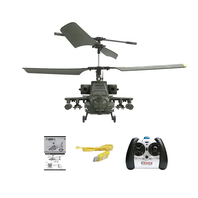 Venta caliente SYMA S109G R C helicóptero de aleación Gunship Anti-caída helicóptero de control remoto para niños