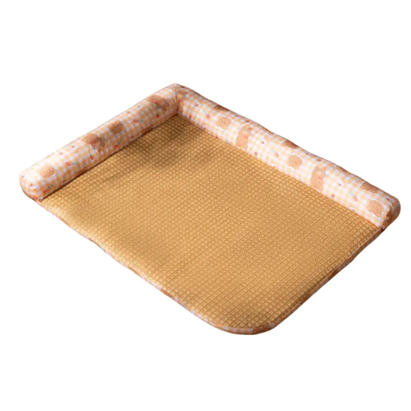 중형 소형견을위한 여름 애완 동물 자체 냉각 매트 개 침대