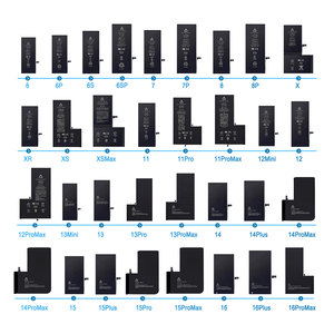 Oem Chất lượng cao Pin cho <span class=keywords><strong>iPhone</strong></span> <span class=keywords><strong>6</strong></span> 7 8 cộng với x XR XS 11 12 13 mini 14 15 16 Pro Max Pin điện thoại 100% sức khỏe - Product Image 1