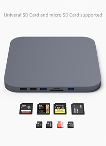 MC25 HUB for Apple for Mac外付けHDDドライブカードリーダーMacminハブ最大テラバイトHDD - Product Image 5