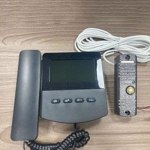XH-453 Doorphone Camera Door Bell Waterproof LCD Monitor Wired Video Doorbell <strong>Intercom</strong> Video Door Phone <strong>System</strong> - Product Image 4