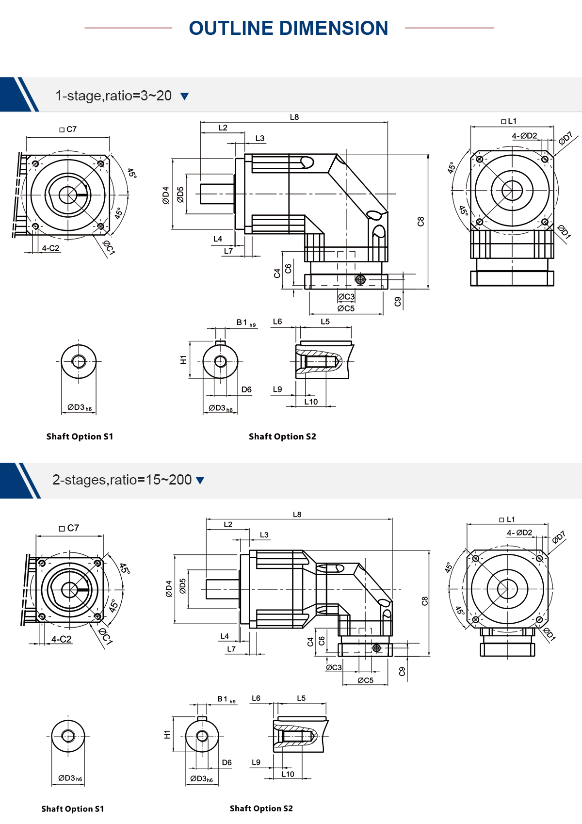 BABR Series High Precision Planetary Reducer