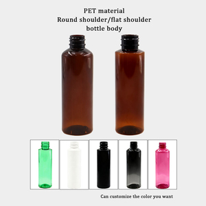 Chai Nhựa PET Màu Xanh Lá Cây Màu Trắng Màu Xanh Hổ Phách Rõ Ràng <span class=keywords><strong>50Ml</strong></span> 100Ml 150Ml 250Ml 300Ml - Product Image 5