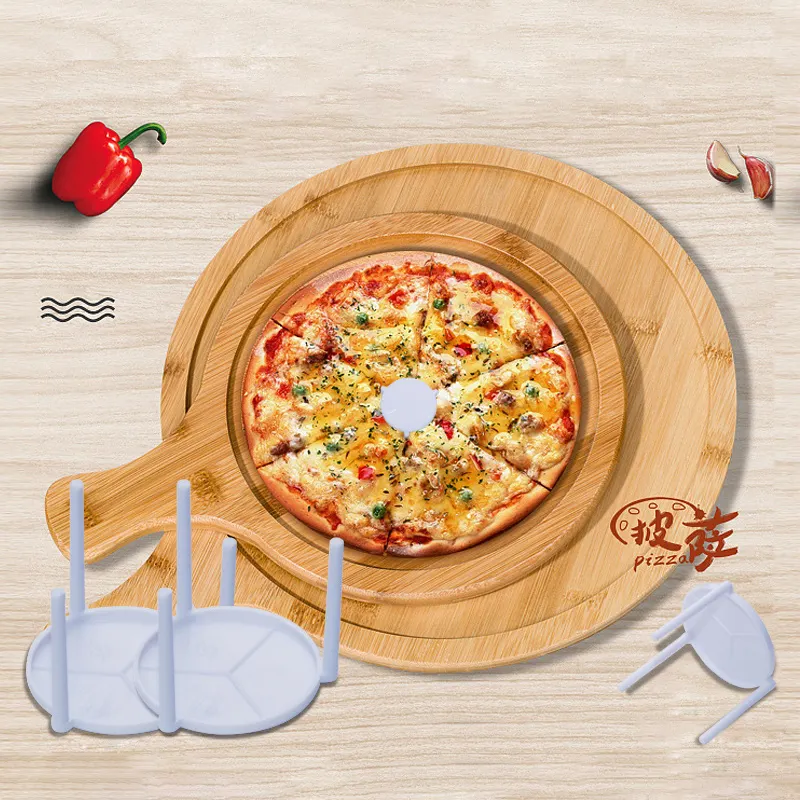 Trípode de plástico pp para Pizza, Ahorrador de pizza, alto 38mm, 1000 piezas