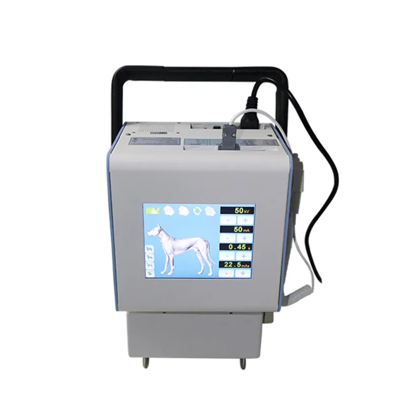 YSX050-G preço de fábrica 5KW 100mA pet clínica veterinária portátil unidade de raio x digital móvel máquina de raio x
