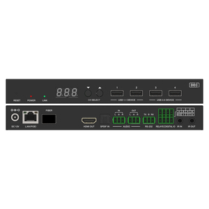 4 k60 AV over IP encoder decoder POE anteprima API video wall funzione KVM WEB GUI control Rs232 - Product Image 3