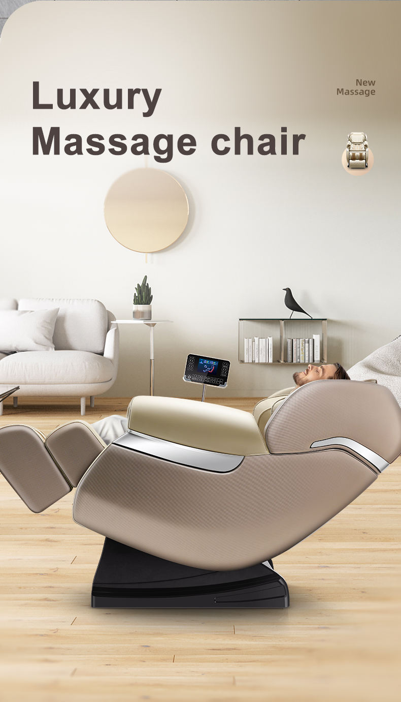 Jare 7688 Cheap Price Electric 4D Zero Gravity Heating Vibration SL-Track Blue-Tooth Factory Hot Sales Full Body Massage Chair