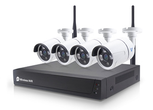 Werkspreis Bewegungserkennung 2.0 MP Tuya intelligentes wasserdichtes WLAN-Überwachungssystem mit DVR PST-TWK04BM