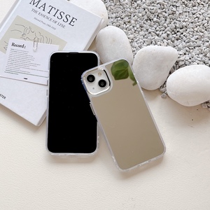 Nuova custodia per Cover posteriore per iPhone 14 13 12 11 pulsanti galvanizzati e custodia a specchio custodia per cellulare - Product Image 6