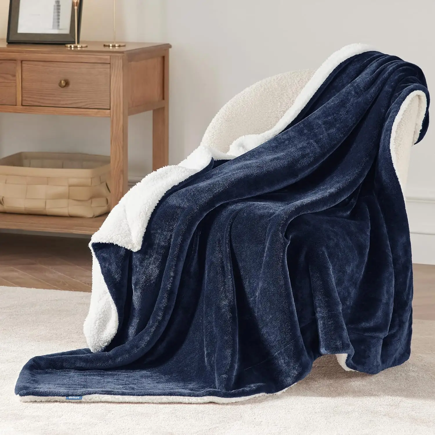 Manta Sherpa supersuave de color borgoña, manta impermeable para cama, material polar tejido para uso en sofá y cubiertas, novedad
