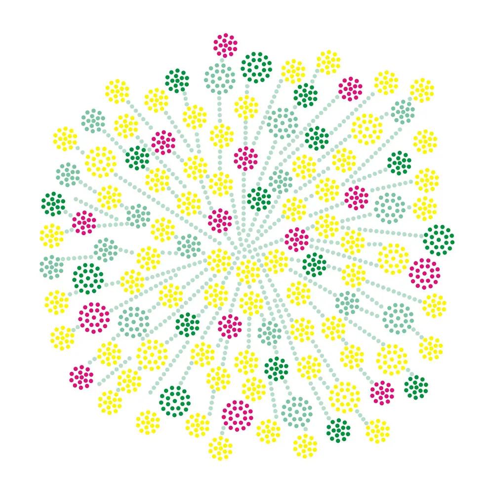 Desenhos de transferência de strass de flores coloridas por atacado Desenhos de hot fix personalizados