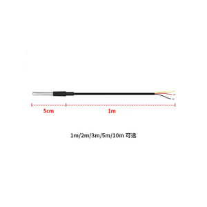 原装DS18B20数字温度传感器DS18b20防水单总线数字温度计温度探头 - Product Image 4