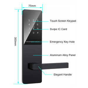 Keyless <span class=keywords><strong>Entry</strong></span> Türschloss mit Griff Elektronischer <span class=keywords><strong>Code</strong></span> Smart <span class=keywords><strong>Lock</strong></span> Digital Hotel <span class=keywords><strong>Keypad</strong></span> Smart Türschloss