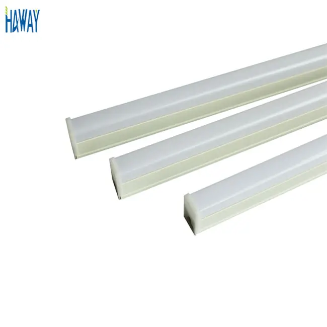 Ucuz fiyat led t5 aydınlatma armatürleri tam plastik entegre t5 led tüp ışık