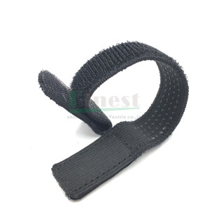 Customize Silicone Dots Backing <strong>Elastic</strong> <strong>Hook</strong> <strong>and</strong> <strong>Loop</strong> Strap <strong>Hook</strong> at Two Ends - Product Image 1