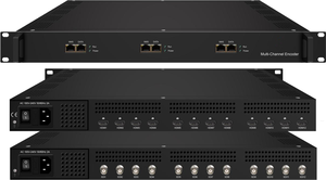 Digital TV 3228M-N 4/8/16/24/32 Channels HEVC/ H.265 MPEG 4 AVC/H.264 Encoder SPTS <strong>Output</strong> MPEG HD Encoder