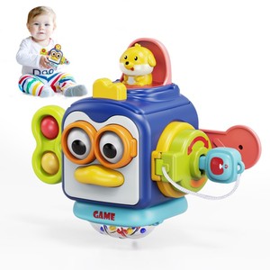 Beyin geliştirmek eğitici oyuncak penguen meşgul topu bebek el topu bulmaca duyusal hexahetoy oyuncak okul öncesi oyuncak için - Product Image 1