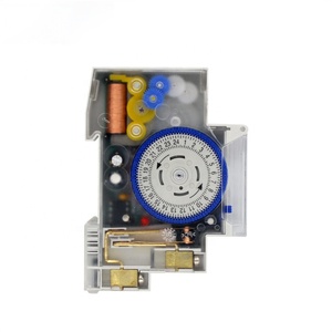 AHC16A AC DC 12V 24V 220V on Off Timer ora prezzo scuola settimanale Din Rail Digital programmabile Time Switch Max Power Battery Amp - Product Image 3