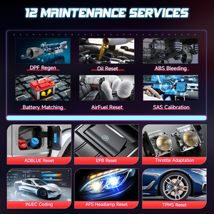 For <strong>LAUNCH</strong> CRP129i V2.0 OBD2 <strong>Scanner</strong> 4 System <strong>Code</strong> Reader with DPF SAS TPMS Reset Service Diagnostic Tool - Product Image 3