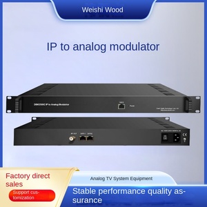 Modulador de IP a RF analógico de 32 vías/64 vías para sistema de TV de hotel Protocolo UDP H.264 Codificación de video Frecuencia adyacente - Product Image 5