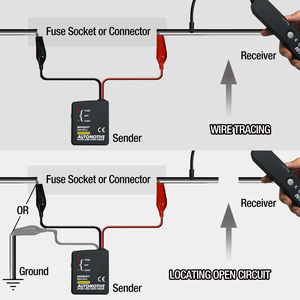 Probador de circuito de coche automotriz, probador de cable corto y abierto, rastreador de circuito eléctrico - Product Image 4
