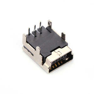 迷你USB b型5针母插座直角DIP插孔连接器插件 - Product Image 2