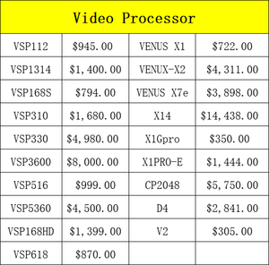 RGBLink-procesador VSP5360, interruptor de vídeo LED de 4 capas