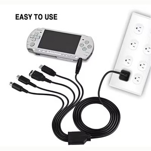 สายชาร์จ5 in 1มัลติฟังก์ชันสำหรับ wies u/ New 3dsxl/3DS ใหม่ /nds lite/psp คอนโซลพาวเวอร์ซัพพลาย - Product Image 3