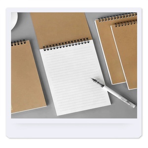 Customizable Spiral <strong>Notebook</strong> Kraft Paper Simple Business <strong>Notepad</strong> Sketchpad Word Pad Diary <strong>Memo</strong> Book Paper Paperboard Printing - Product Image 1