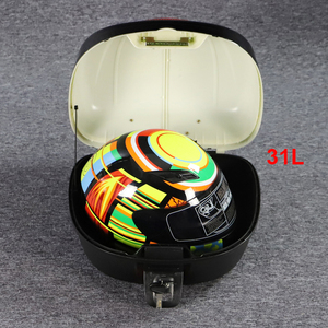 JDR 29L PP motosiklet bagaj durumda astar, kuyruk durumda bagaj kutusu ile LED ışık ve kilit - Product Image 4