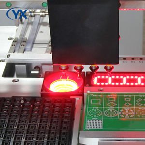 Abd'de stok YX yüksek hassas 6 kamera masaüstü SMT yakala ve yerleştir makinesi SMT380-X PCB geliştirme için - Product Image 4