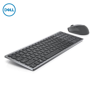 Dell KM3322W <strong>Keyboard</strong> and Mouse Set Wireless Office Home <strong>Multimedia</strong> <strong>Keyboard</strong> and Mouse Set Black with Wireless 2.4G Receiver - Product Image 2
