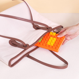シリコーンノートパッドクリエイティブ文房具印刷ロゴビルディングブロックギフトA6学生用 - Product Image 3