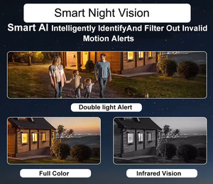 4MP New Trend 4 Lens 3 Screen PTZ Cámara IP 10X Zoom 4MP Outdoor Wireless WIFI Security CCTV Camera