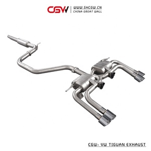 ที่มีประสิทธิภาพสูงสากลท่อไอเสียท่าทางการควบคุมวาล์วสำหรับ VW Tiguan 1.8T 2.0T ไอเสียเคล็ดลับ - Product Image 2
