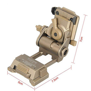 Düşük ışık NVG kask montaj adaptörü G24/G69 gece görüş parçaları düşük ışık koşullarında geliştirilmiş görünürlük için - Product Image 2