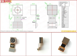 Prezzo di fabbrica OV5640 sensore ottico Dfov65 gradi MiPI CSI 5MP modulo fotocamera per Raspberry Pi - Product Image 5
