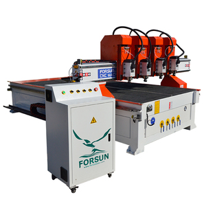 ¡19% de descuento! Panel muebles Puerta de voz multifunción carpintería CNC enrutador máquina con plataforma elevadora de carga y descarga - Product Image 2