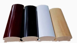 Rampe d'escalier verticale moderne avec main courante en bois pour escaliers en fer et balcon, revêtement en poudre, installation facile - Product Image 6