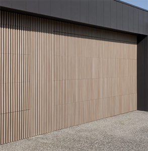 Úc Ốp nhôm dọc đá đen vô hình lưới tản nhiệt bên ngoài girds cửa nhà để xe - Product Image 1