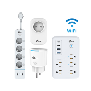 Hot Selling EU US Standard <strong>Multi</strong> <strong>Functional</strong> Extension 4 Outlet With 2 USB &amp; 1 Type-C Port WiFi Smart <strong>Power</strong> <strong>Socket</strong> - Product Image 1