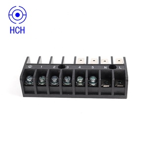 Bloque de terminales TB de 3-12 bits, caja de distribución de energía montada en panel, Conector de terminal de cableado fijo, tira de tablero - Product Image 3
