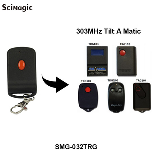 SMG-032 10 haneli pimleri EZ kodu uzaktan kumandalı garaj kapısı kapı açacağı 300 MHz verici - Product Image 4