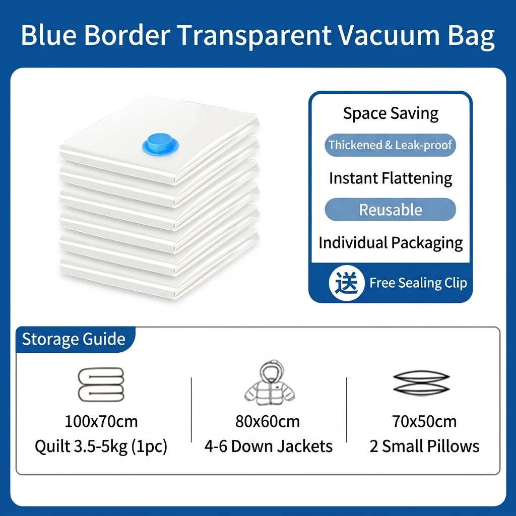 Transparent style-blue-70*50