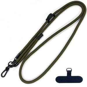 8MM Thick Rope Mobile Phone case Lanyard Adjustable Mobile Phone Rope Outdoor Anti-lost Neck Rope Pendant for Phone case