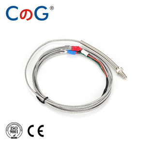 CG R8-100 Digitaler Temperatur regler Thermostat K Typ SSR Ausgang 40DA SSR Relais K/J Schraube M6 1m Thermo element Sonde RKC - Product Image 4
