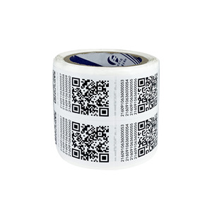 Custom Serial Consecutive <strong>Number</strong> &amp; <strong>Variable</strong> Data Bar Code QR Printed Packaging Labels High Visibility for Easy Identification